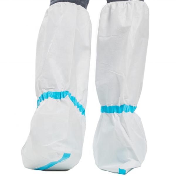 Splash Blood Resistant Disposable Boot Cover Lamination Shoe Covers Non Sterile