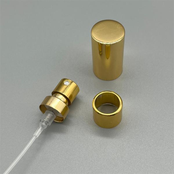 Golden Fragrance Dispenser Perfume Pump With Cap Chic Scent Diffuser For Any Occasion