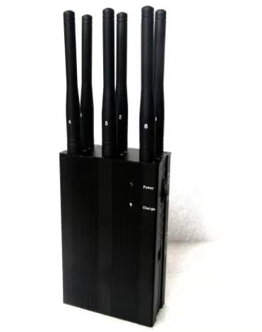 6 Bands Handheld 2g 3g 4g 20m Portable Mobile Phone Signal Jammer
