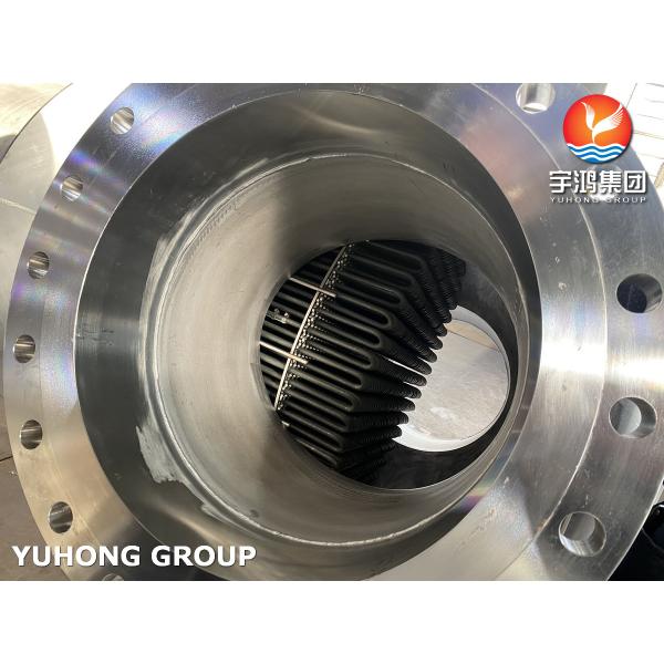 ASME SA105 Flange de cuerpo de acero forjado de carbono en la cáscara para intercambiador de calor