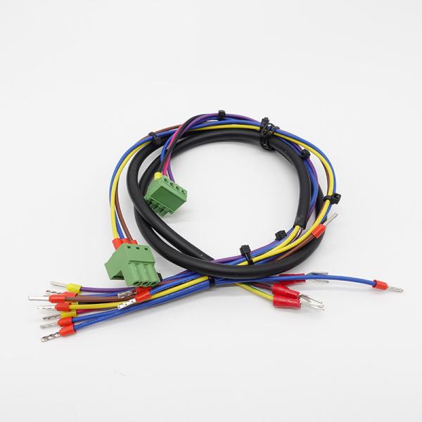 Bloc de borne à vis professionnel de 3,81 mm vert pour le harnais de câblage automobile