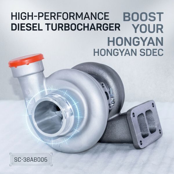 38AB006 Diesel Engine Turbocharger 49188-04730 Diesel Engine Spare Parts C38AB-38AB006+B SC-38AB006 For Hongyan Sdec