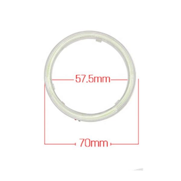 Cob Led Angel Eye 70mm Headlamp Angel Eyes 12-18V For BMW - Europe