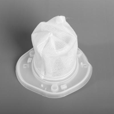Filtro 99% flexível não tecido do aspirador de p30 dos PP do ABS branco