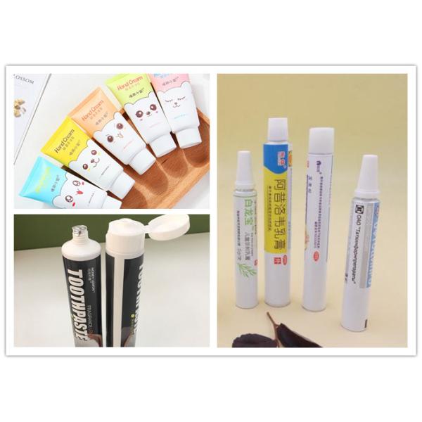 Крышка трубки Дя 28мм фармацевтической прокатанная сливк заключенная головой подгонянная