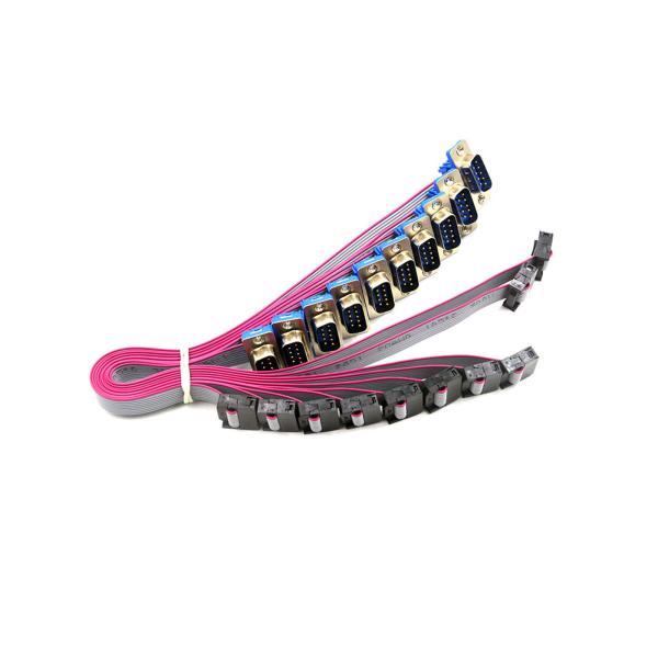 2,54 IDC к ленточному кабелю штырей IDC D-SUB 10