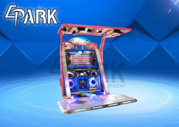 Plastic 400W Pump It Up Arcade Dance Machine Coin Acceptor