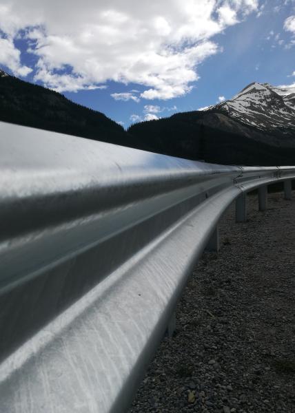 W Type Cold Rolled Steel Profiles Good Performance For Highway Guardrail
