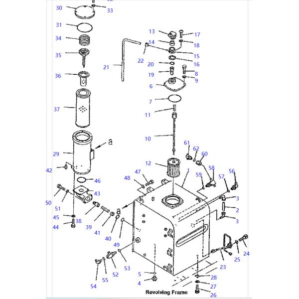 12R-60-11300 12R6011300 Valve Assembly KOMATSU Excavator Spare Parts For PC300-6