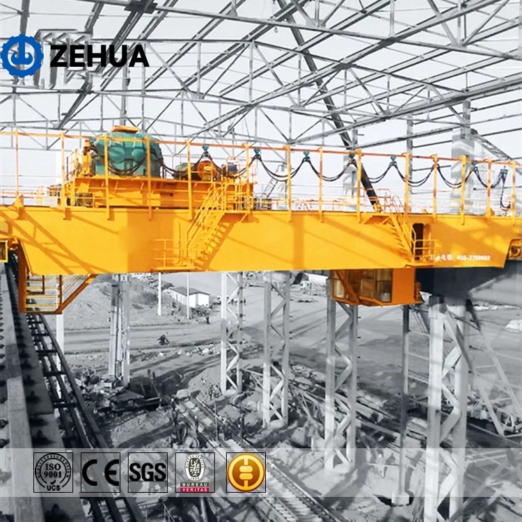 Zehua Crane Steel Workshop Casting Overhead Crane Electric Hoist Used In The Overhead Crane