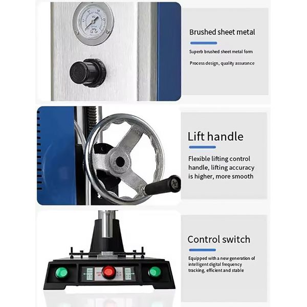 20KHz Adjustable Ultrasonic Sealing Machine For High Precision Plastic Processing
