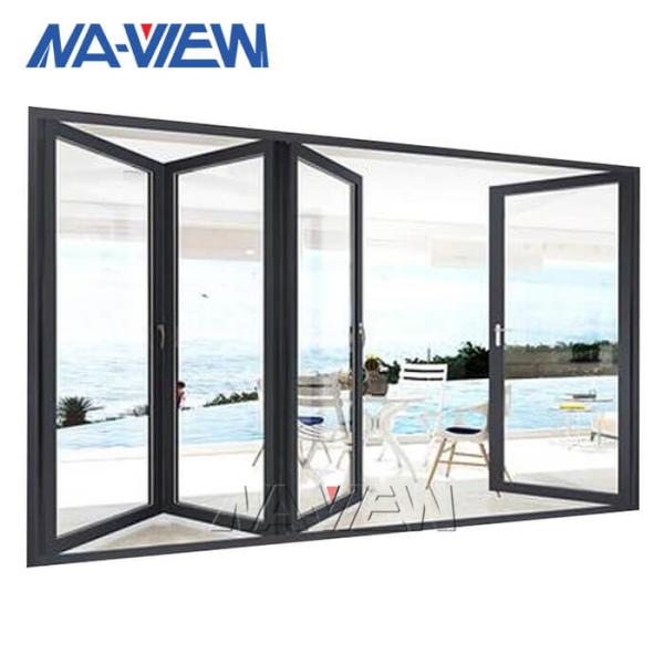 Guichet Bifold horizontal Bifold en aluminium Windows de Naview Windows