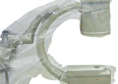 As tampas médicas descartáveis do equipamento dos C-braços, as tampas estéreis da ponta de prova com grampos drapejam