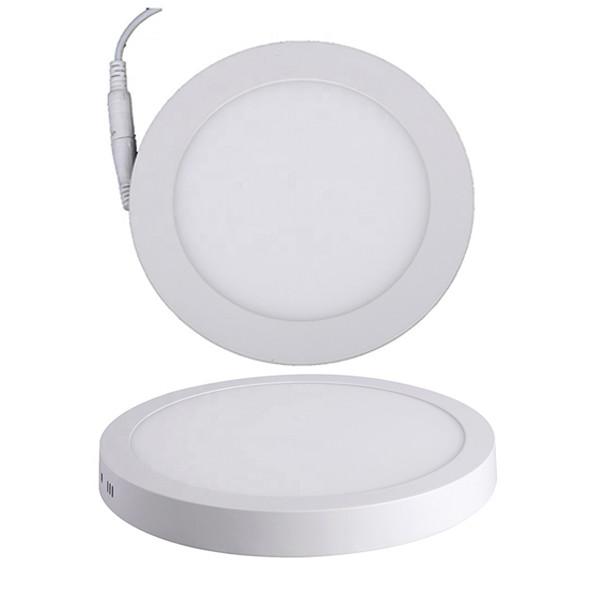Indoor Recessed 6W Flat Panel LED Lights Frameless Aluminium Housing