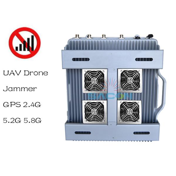 385W High Power Drone Signal Jammer with 1.5KM Long Distance and IP64 Waterproof for Outdoor Projects