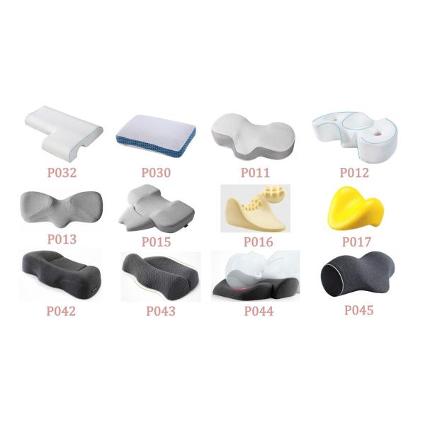 100% Polyester Woven Orthopedic Pillow for Neck Pain Relief and Support in Hotel