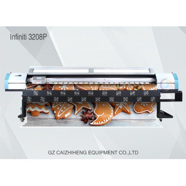 Advertising Flatbed Digital Solvent Printer Desktop High Precision Infiniti FY 3208P