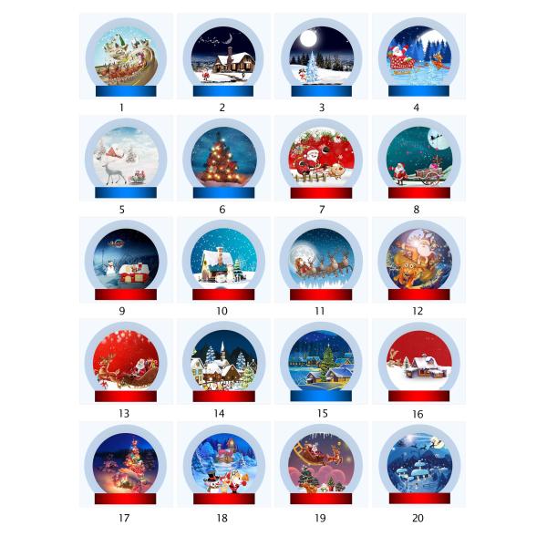 будочка фото глобуса снега 4M 5M раздувная отскакивая с воздуходувкой