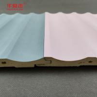 Panneau mural à carreaux wpc de haute qualité en rose et bleu
