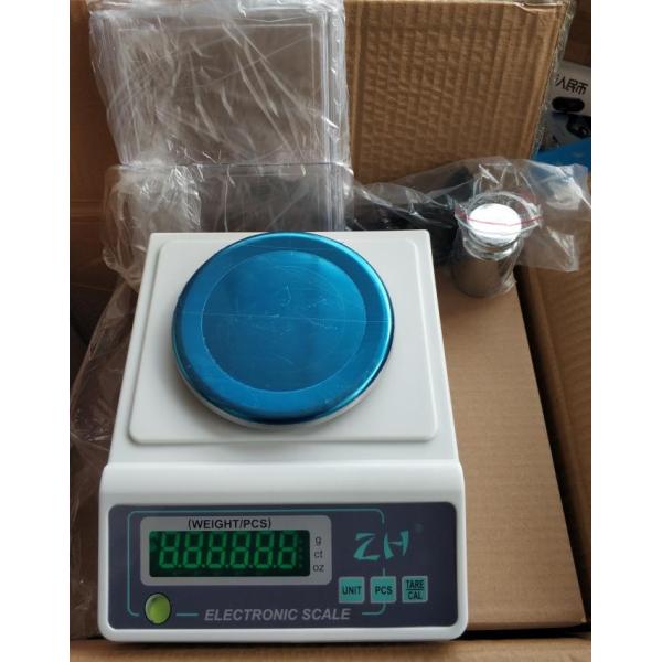 LCD Display High Precision 0.001g Jewelry Gold Gram Balance Scale Customizable Kitchen Scale Stainless Steel ABS Plastic