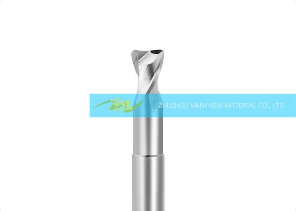 Face Milling Tungsten Carbide End Mill For ISO N Copper Two Flute End Mill