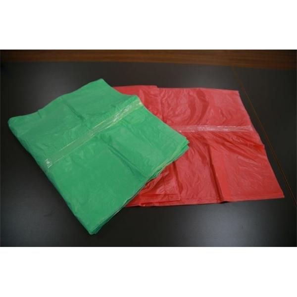 Red Color Water Soluble Laundry Sacks Cold Water Soluble Bags With Strip CE ISO