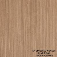 Fabricación de carilla de madera de corte de cuarto de hoja de roble de plata espesor 0,4 mm para para la cara del gabinete SOAK-1098Q/1157Q/1235Q/1260Q/1376Q