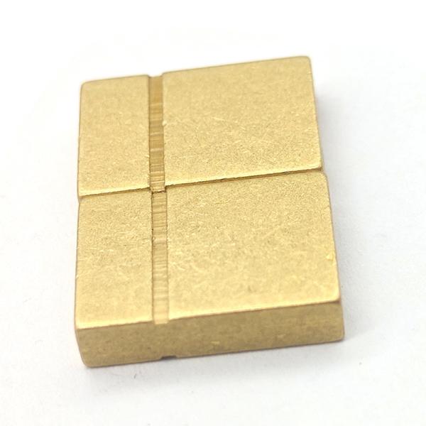 Terminal Brass Copper China Factory Terminal Brass Block For Socket Brass Junction Terminal,square Hole Terminal Block Wire Terminal Box Customized Cnc Machining