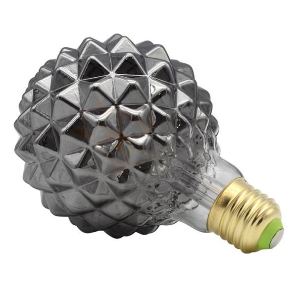 Smoky Pineapple G95 Edison Filament Bulbs 6500k  E27 Led Filament Bulb Dimmable