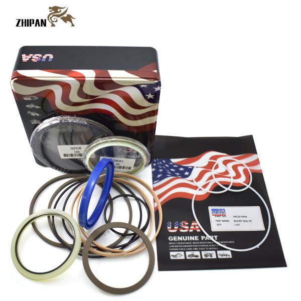 Premium SK210 Excavator Hydraulic Cylinder Bucket Seal Kit Aftermarket Repair Components Set