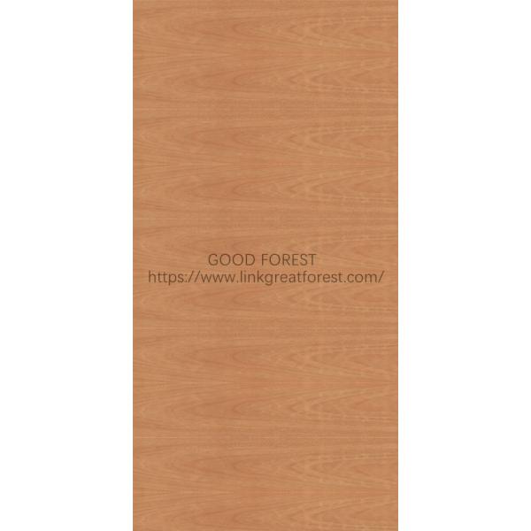 Faced Natural Okoume Wood Veneer Crown Grain Fancy Panel E1/E0 Grade Plywood 25mm Thickness For Door China Makes