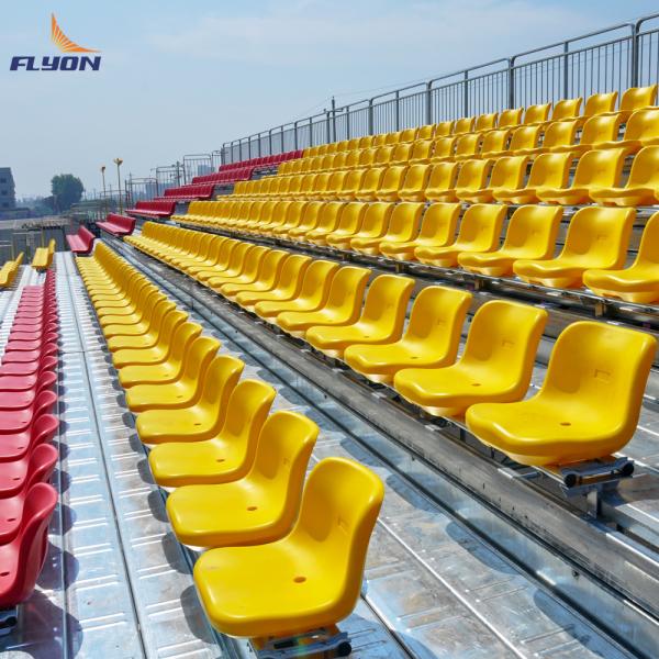 Safty Metal Structure Steel Bleacher Seats Easy Install Stadium Aluminium Grandstand