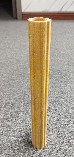 Antislip Frp Pultrusion Profile Frp Ladder Rung Frp Plum Hollow Tube For Building Construction