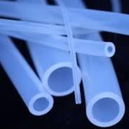 O tubo de borracha impermeável de silicone isolou, tubulação de borracha macia translúcida do silicone claro de 3mm