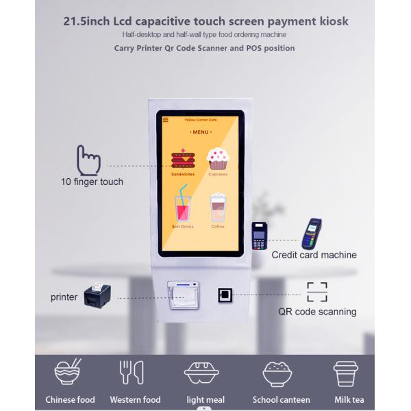 Instalação do quiosque do serviço de um auto de 21,5 polegadas a multi do Desktop e da montagem da parede