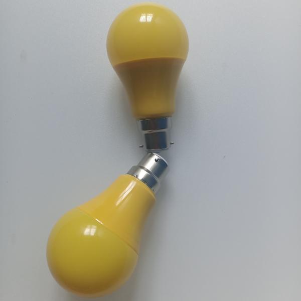 Yellow Bulb Lighting with High PF, SMD 2835, E27/B22/E26, Triac Dimmable