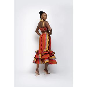 Vibrant Red Dress with Elegant Design and Comfortable Fit for Any Occasion