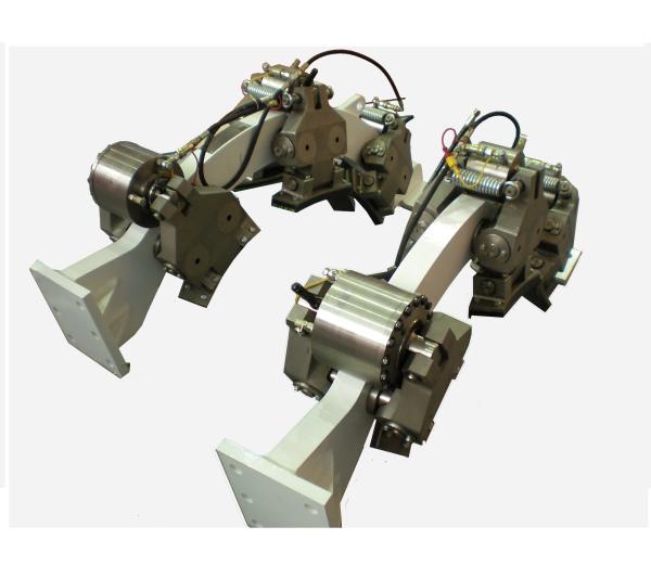 Steel Hydraulic Disc Brake PSZ75A-2-6.00 Safety Caliper Cylinder Assembly