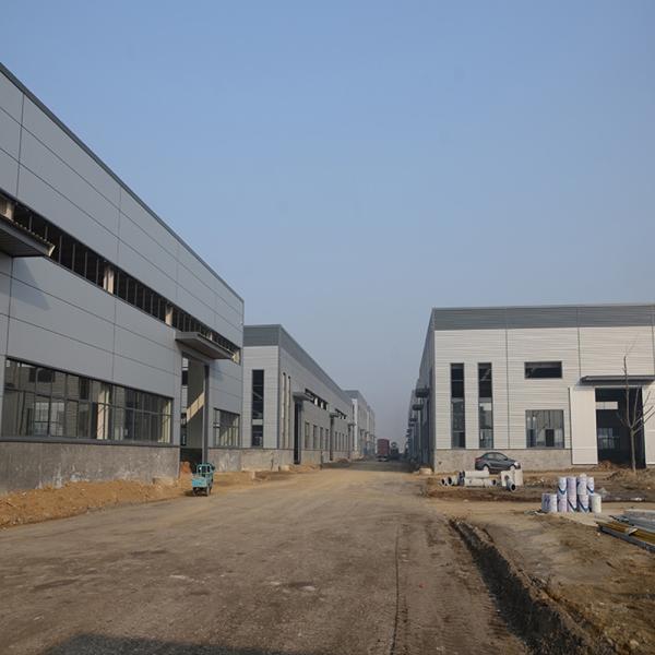 Atelier alimentaire Q355B bâtiment à cadre en acier Construction entrepôt d'emballage en acier préfabriqué