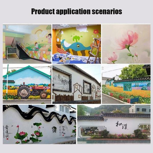 Culture Wall Print TX800 Double Head Inkjet Board For Outdoor Background Wall Mural Printer Advertising Inkjet Printer