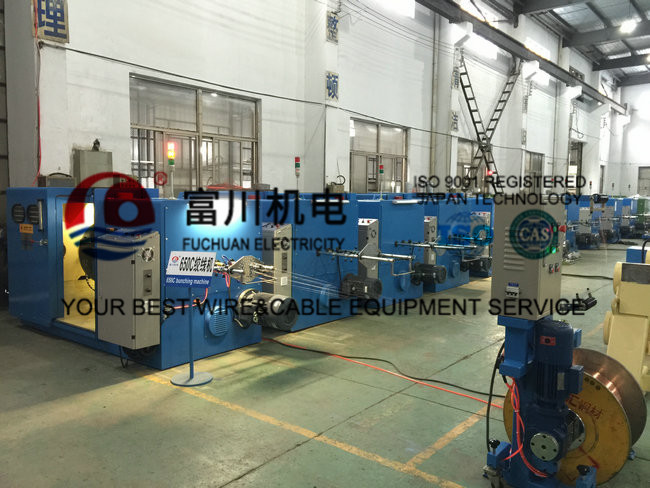 FC-650C Normal Wire Twisting Machine Stranding Section Area 0.3 - 4 mm2 Equipment