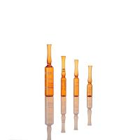 Âmbar 1ml resistência hidrolítica nível 1 ampola de vidro borosilicato neutro