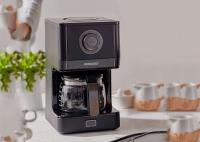 CM1003AE Design clássico com filtro de seleção de aroma máquina de café 650ml com tratamento de superfície de madeira