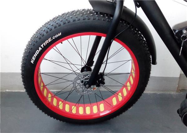 6061 T6 Aluminum Electric Fat Tire Bike Shimano 7 Speed Mountain Bike