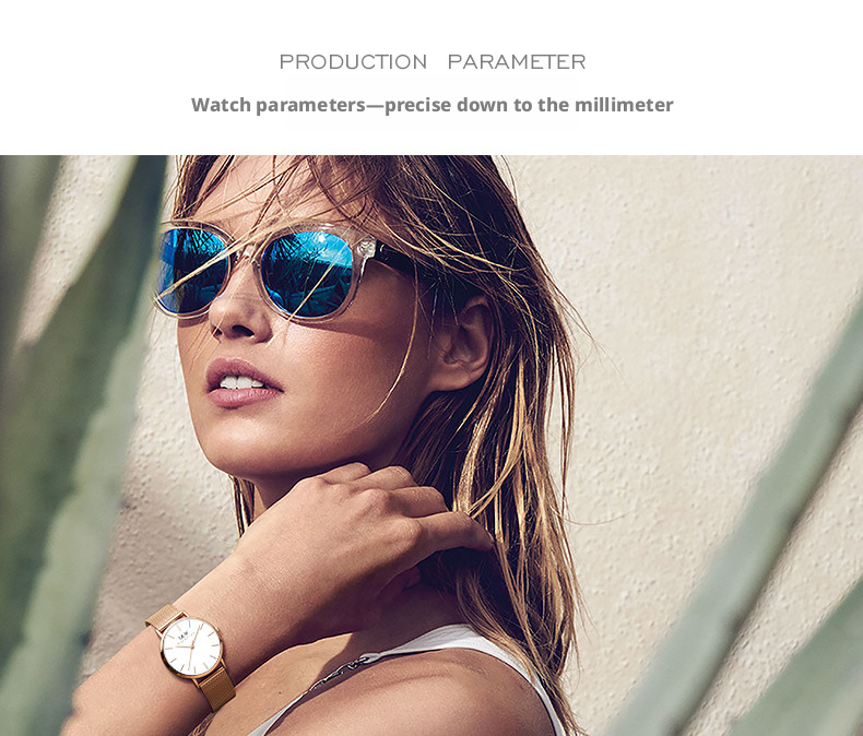 Ultra Thin Minimalist Ladies Quartz Watch Simple Dial Milanese Mesh Metal Strap 3 Colors Elegant Daily Dress Wrist Watch Gift For Women