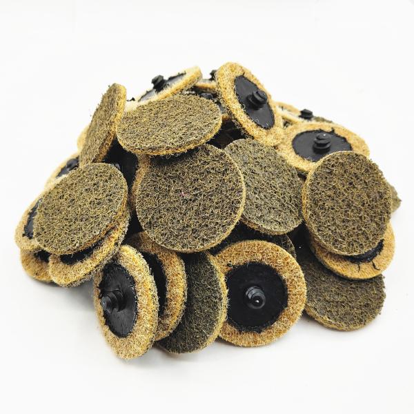 Super Fine Grit Non Woven Sanding Disc 50mm Quick Change Disc for Surface Conditioning