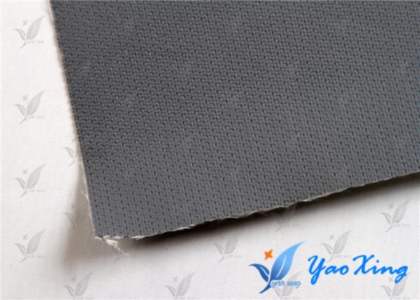100m Length Gray Silicone Coated Fiberglass Fabric For Fire Curtain