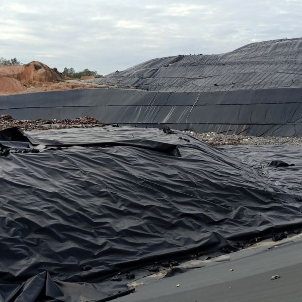 6m PVC Geo Membrane Chemical Resistant Geodrain Membrane For Wastewater Containment