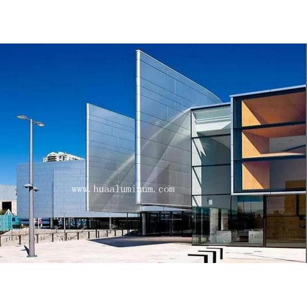 Weather Proof Curtain Wall Panel 5FT Width Anodized Aluminium Sheet