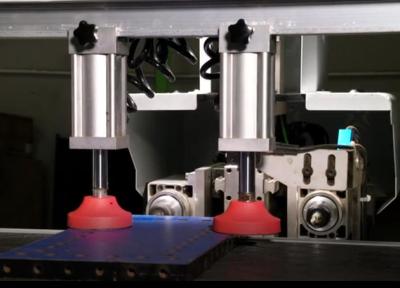Armário 3 em 1 máquina de entalho de madeira infravermelha lateral do laser da máquina de perfuração do furo